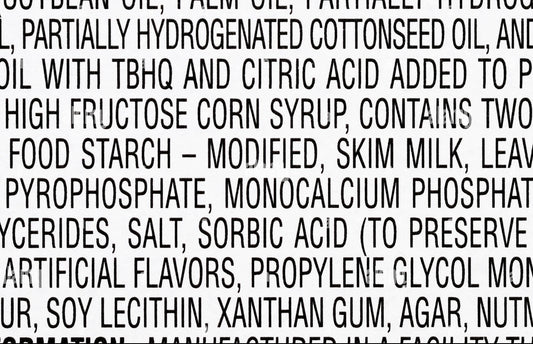 unhealthy ingredients list